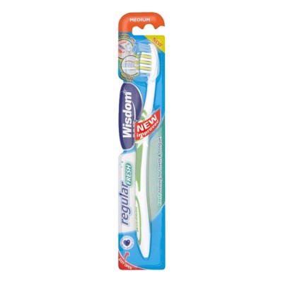 Wisdom Reg Fresh Toothbrush - Medium - 1 x 12